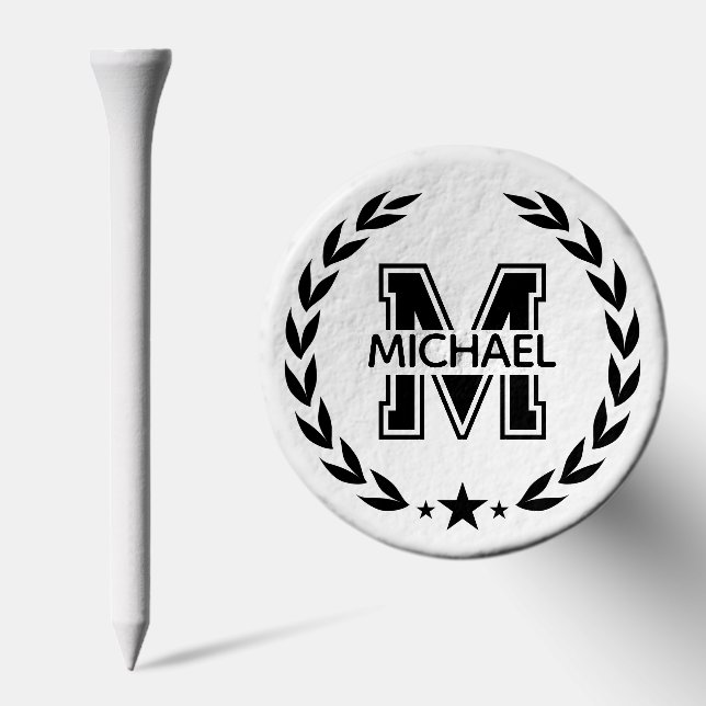 Create Your Own Custom Branded Monogram Golf Tees (Combo)