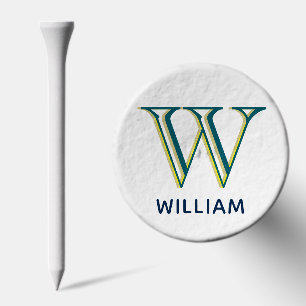 Create your own Custom Branded Monogram Golf Tees