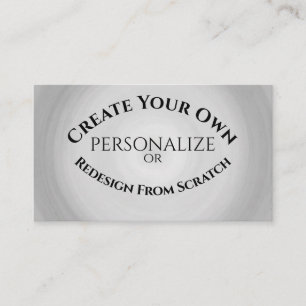 Create Your Own Custom Business Card