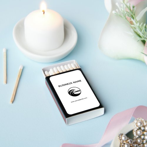 Create Your Own Custom Business Logo Branded Matchboxes