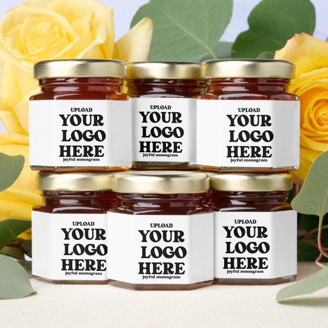 Create Your Own Custom Business Logo  Honey Jar Favors (Insitu)