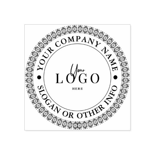 Create Your Own Custom Business Logo Rubber Stamp