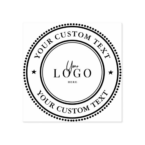 Create Your Own Custom Business Logo Rubber Stamp