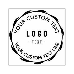Create your own Custom Business Logo Rubber Stamp