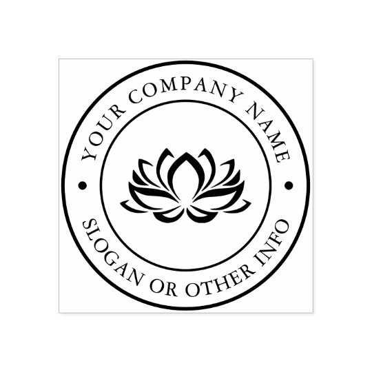 Create Your Own Custom Business Logo Rubber Stamp