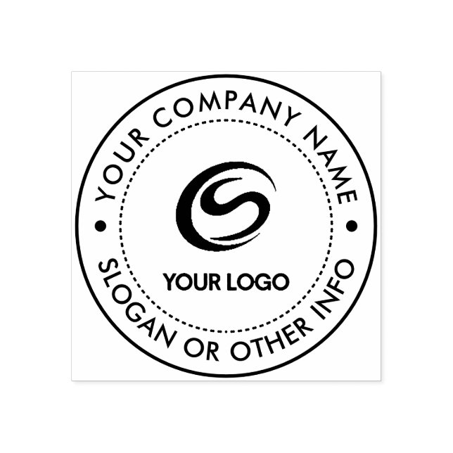 Create Your Own Custom Business Logo Rubber Stamp (Imprint)