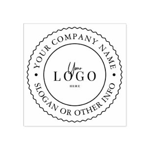 Create Your Own Custom Business Logo Rubber Stamp