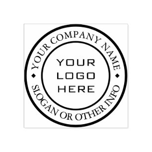 Create Your Own Custom Business Logo Rubber Stamp