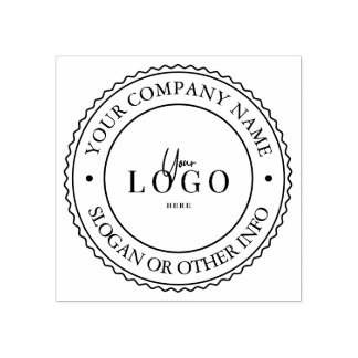 Create Your Own Custom Business Logo Rubber Stamp