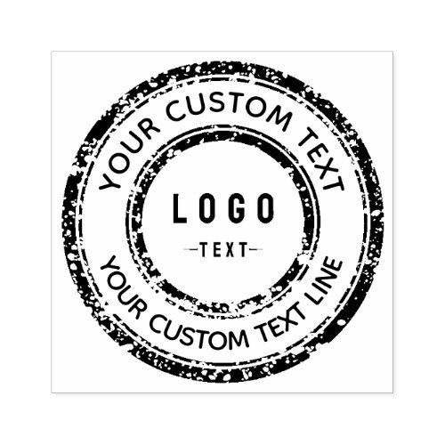 Create your own Custom Business Logo Rubber Stamp