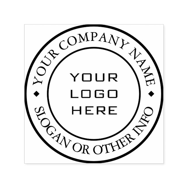 Create Your Own Custom Business Logo Self-inking S Self-inking Stamp (Design)