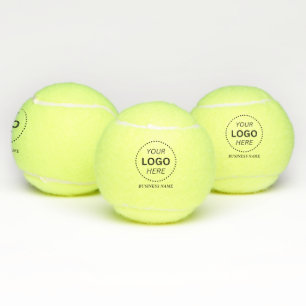 Create Your Own Custom Business Name & Logo  Tennis Balls