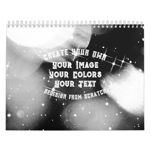 Create Your Own Custom Calendar