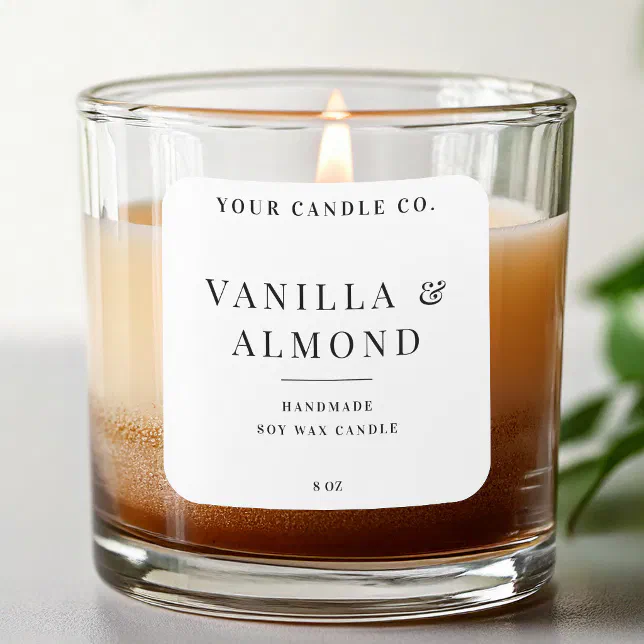 Create Your Own Custom Candle Label | Zazzle