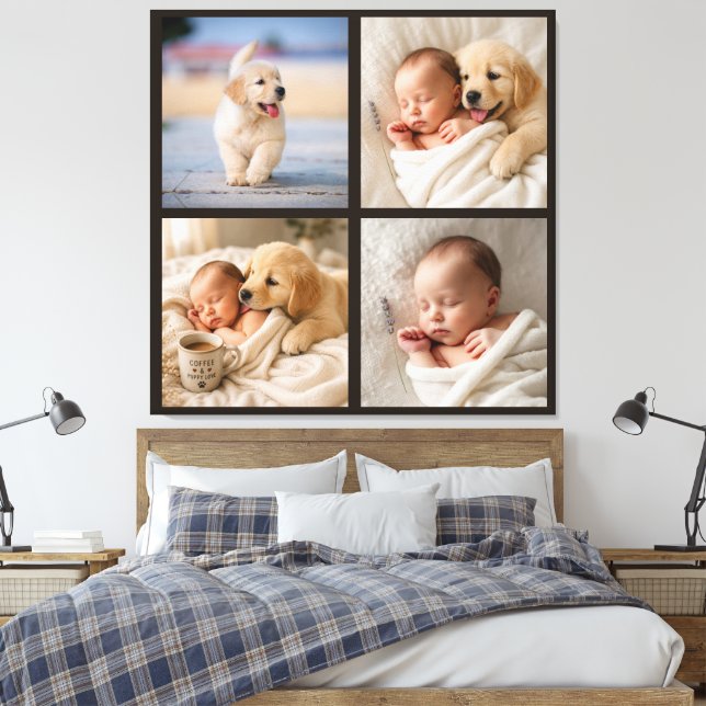 Create your own custom  canvas print (Insitu(Bedroom))