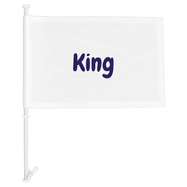 Create Your Own Custom Car Flag (Front)