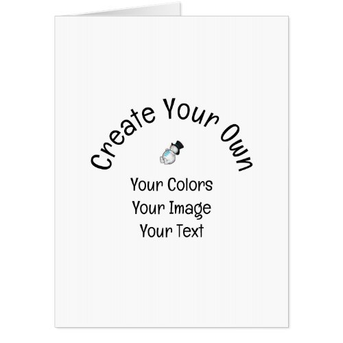 Create Your Own Custom Card