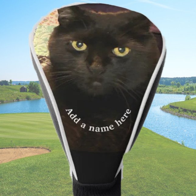 Create Your Own Custom Cat Owner Gift Pet  Golf Head Cover (Creator Uploaded)
