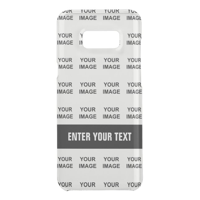 Create Your Own Custom Cell Phone Case (Back)