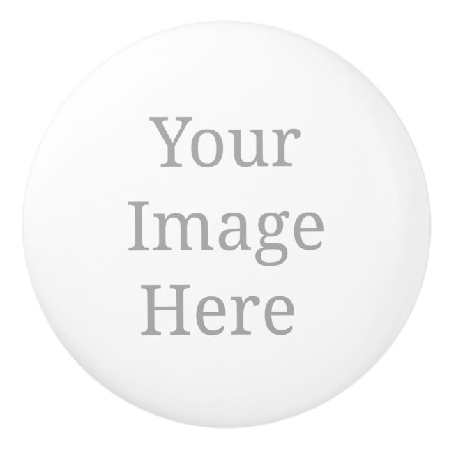 Create your own custom  ceramic knob (Front)