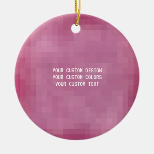 Create Your Own Custom Ceramic Ornament