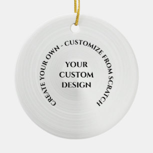 Create Your Own Custom Ceramic Ornament