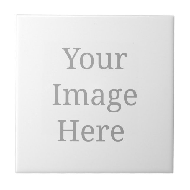 Create your own custom  ceramic tile (Front)