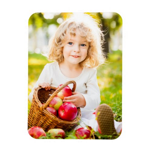 Create Your Own Custom Child Photo Magnet