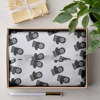 Create Your Own Custom Christmas Snowflake Mitts Tissue Paper
