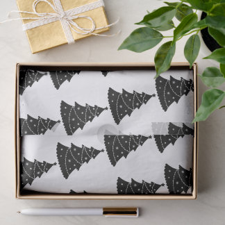 Create Your Own Custom Christmas Tree Silhouette Tissue Paper