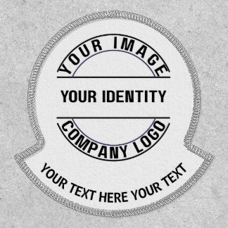 Create Your Own Custom Circle Lower Name Rocker Patch