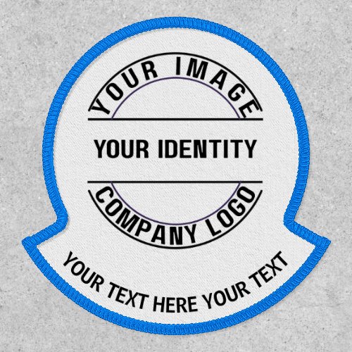 Create Your Own Custom Circle Lower Name Rocker Patch