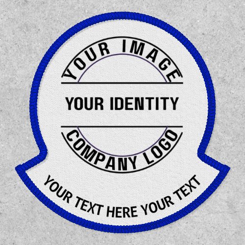 Create Your Own Custom Circle Lower Name Rocker Patch
