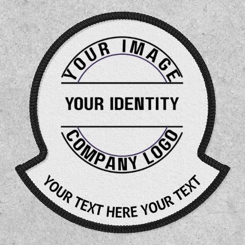 Create Your Own Custom Circle Lower Name Rocker Patch