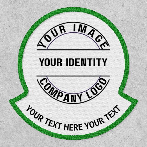 Create Your Own Custom Circle Lower Name Rocker Patch