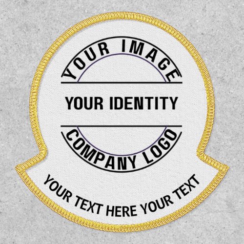 Create Your Own Custom Circle Lower Name Rocker Patch