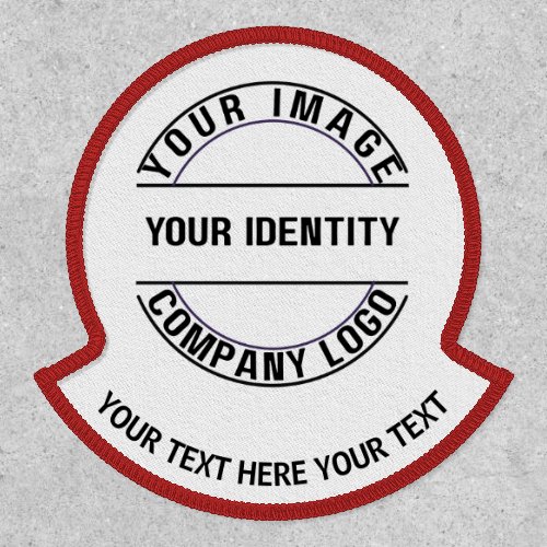 Create Your Own Custom Circle Lower Name Rocker Patch