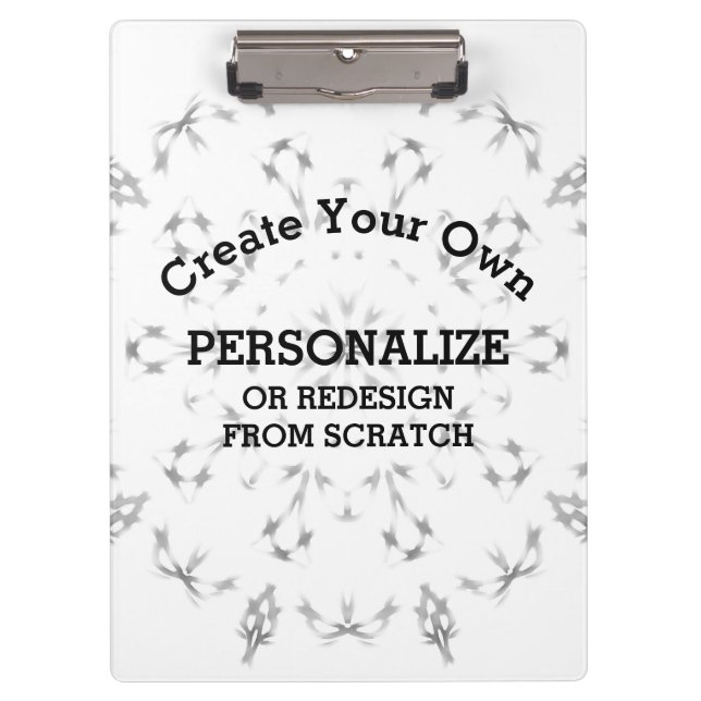 Create Your Own Custom Clipboard (Front)
