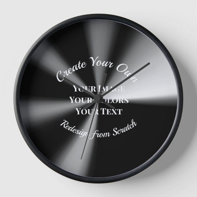 Create Your Own Custom Clock (Front)