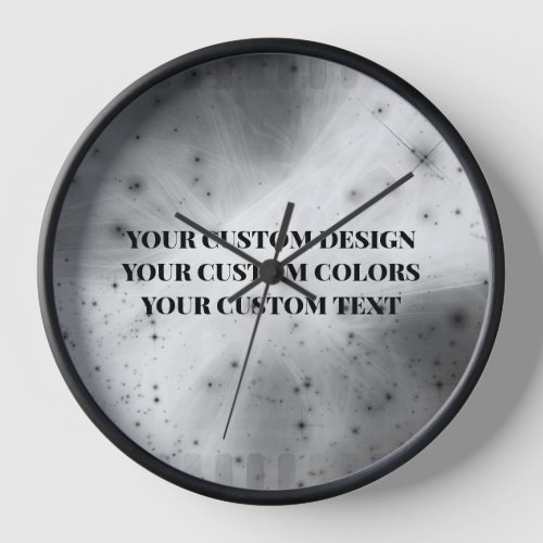 Create Your Own Custom Clock