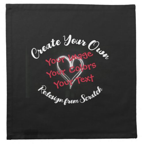 Create Your Own Custom Cloth Napkin
