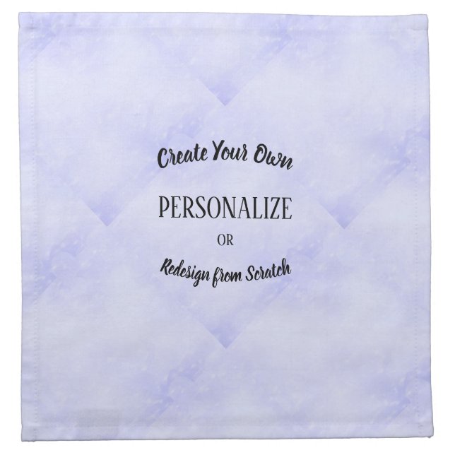 Create Your Own Custom Cloth Napkin (Front)