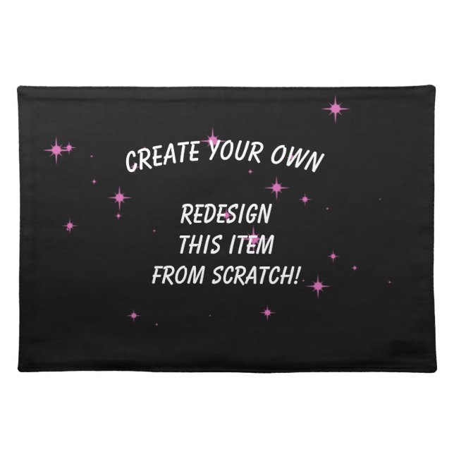 Create Your Own Custom Cloth Placemat (Front)