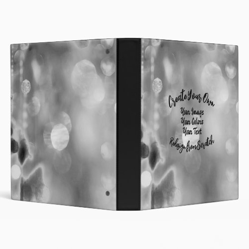 Create Your Own Custom ColorDesign 3 Ring Binder