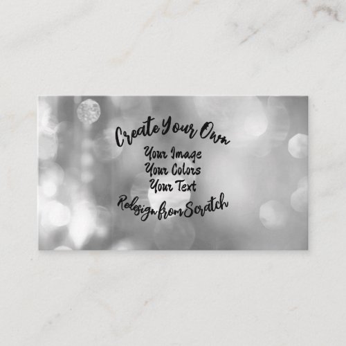 Create Your Own Custom ColorDesign Business Card
