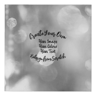 Create Your Own Custom Color/Design Faux Canvas Print