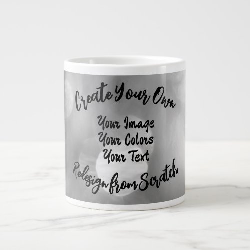 Create Your Own Custom ColorDesign Giant Coffee Mug