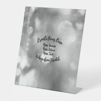 Create Your Own Custom Color/Design Pedestal Sign