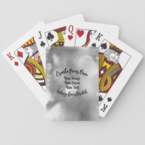 Create Your Own Custom ColorDesign Playing Cards