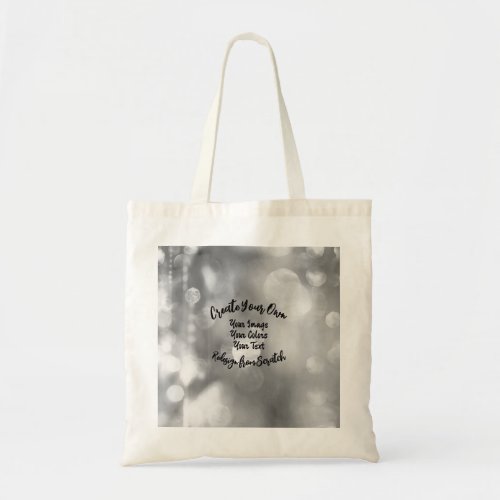 Create Your Own Custom ColorDesign Tote Bag